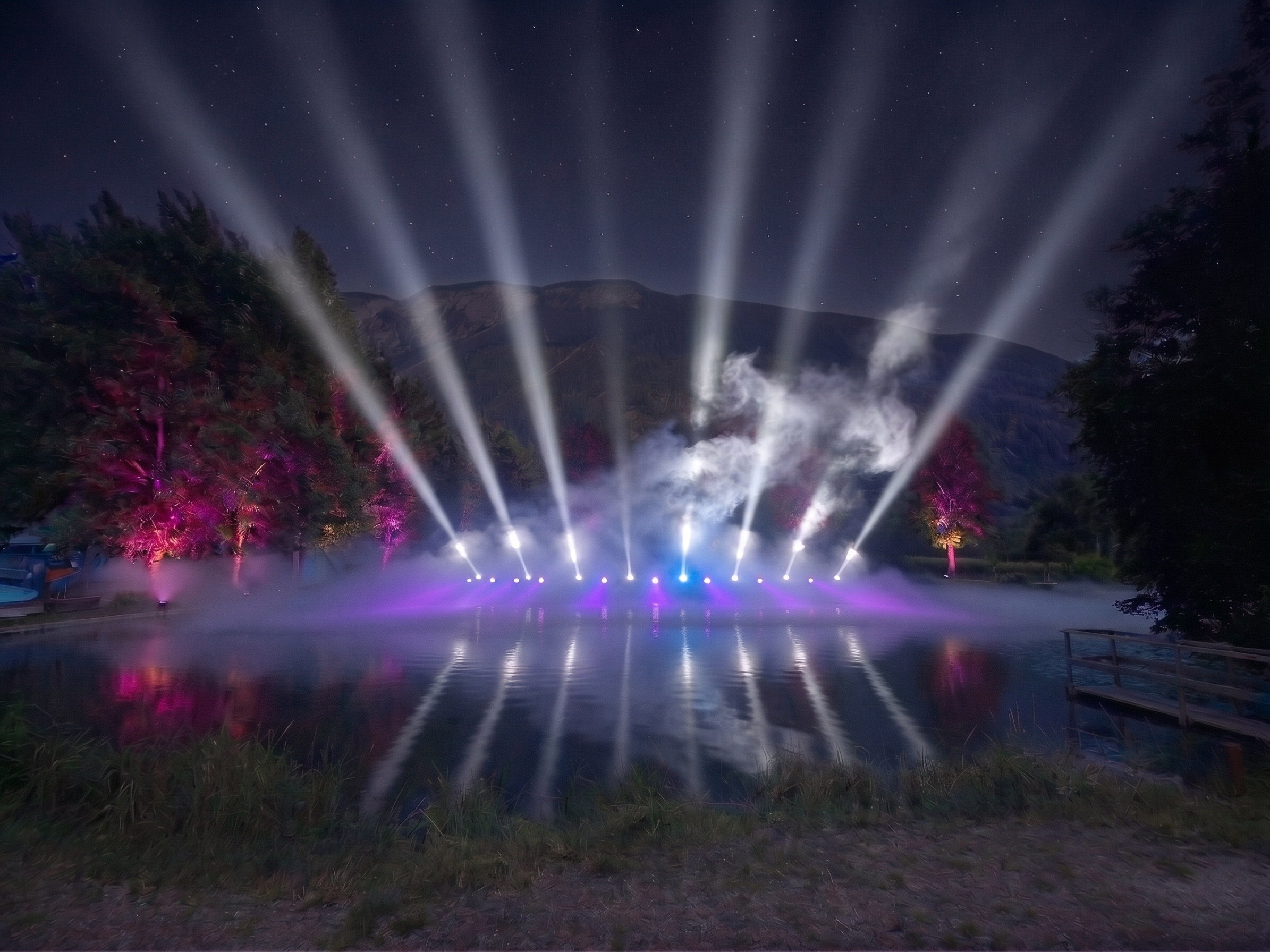 Show en Bord de Lac
